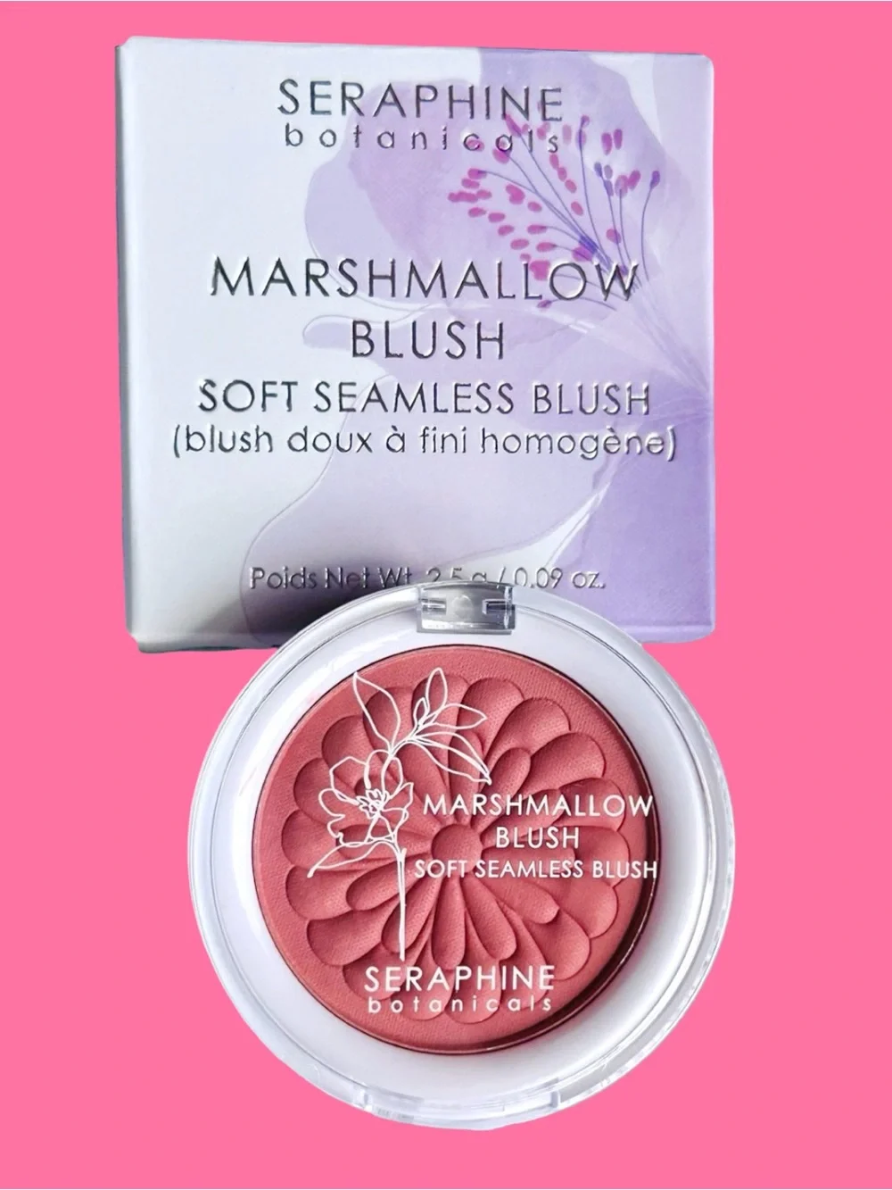 Seraphine Botanicals Marshmallow Blush — Soft Pink